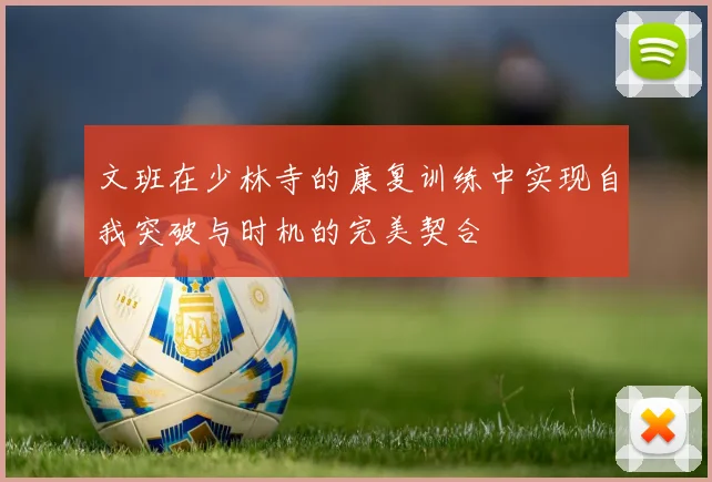 文班在少林寺的康复训练中实现自我突破与时机的完美契合